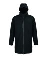 Heren Softshell Jas extra lang NEOBLU 03793 deep zwart